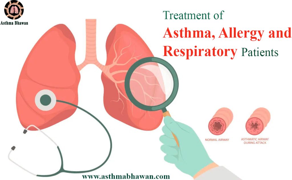 Treatment Of Asthma, Allergy And Respiratory Patients - Asthma Bhawan